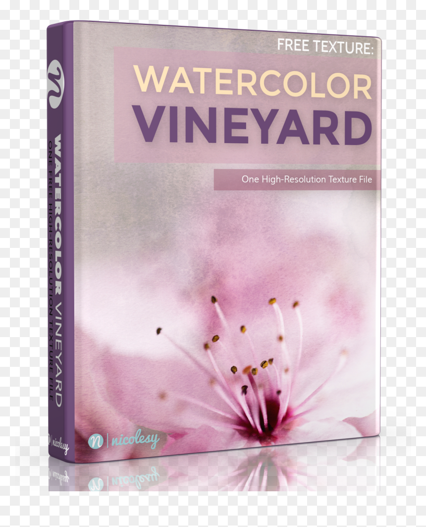 Free Watercolor Texture - Cherry Blossom, HD Png Download - free watercolor png