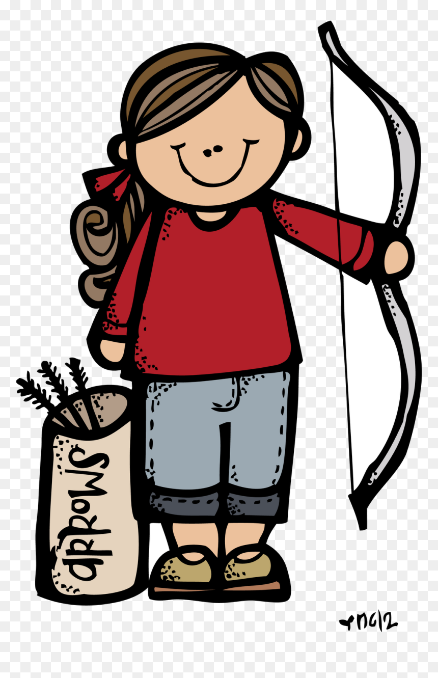 Melonheadz Lds Illustrating Girls Camp Illustrations - Camping Girl Clipart Black And White, HD Png Download - empty tomb png