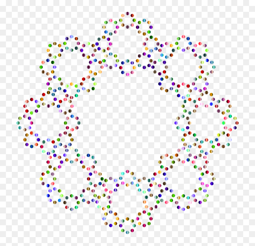 Borders And Frames Circle Decorative Arts Drawing Confetti - Clip Art, HD Png Download - gold confetti border png