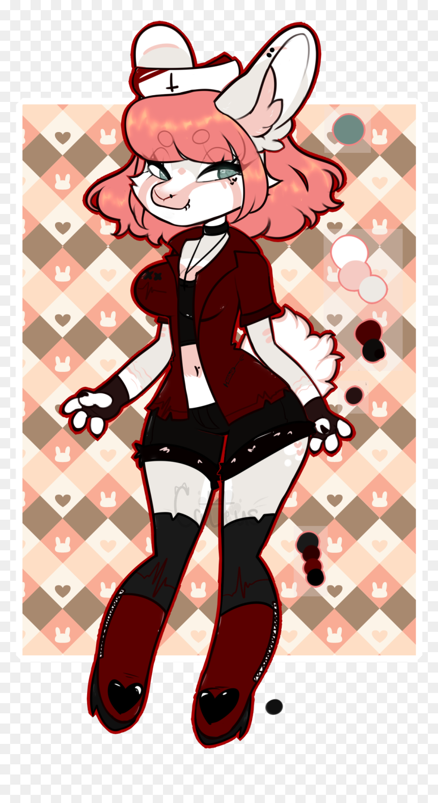 Satanic Nurse Adopt Closed, HD Png Download - satanic cross png