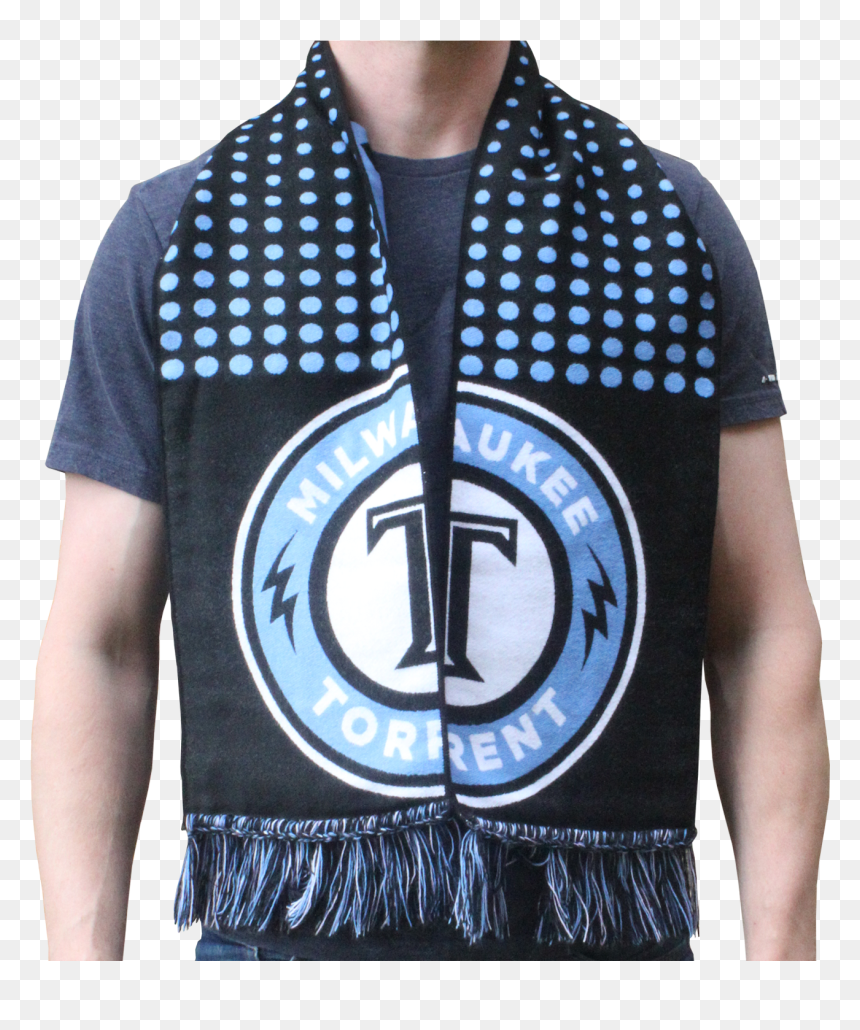 Transparent Winter Scarf Png - Polka Dot, Png Download - winter scarf png
