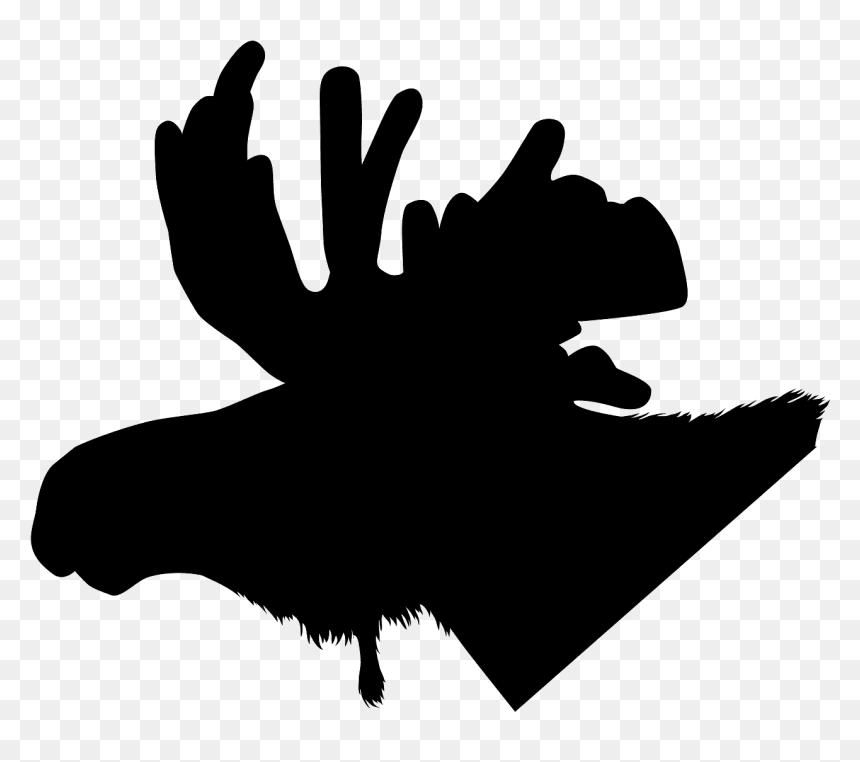 Illustration, HD Png Download - moose head png