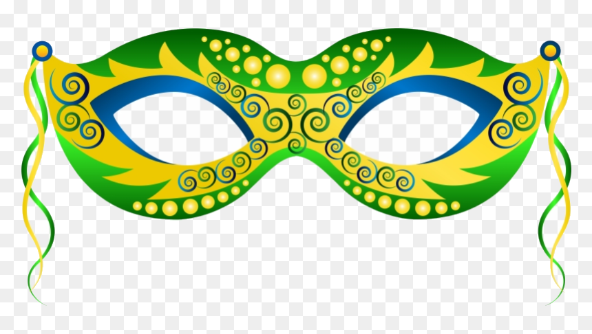 Carnival Romantic Clipart Pictures Images Masquerade - Mardi Gras Mask Clipart Png, Transparent Png - mardi gras border png