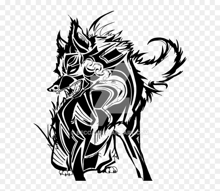 Transparent Demons Clipart - Tribal Sketch Art, HD Png Download - demons png