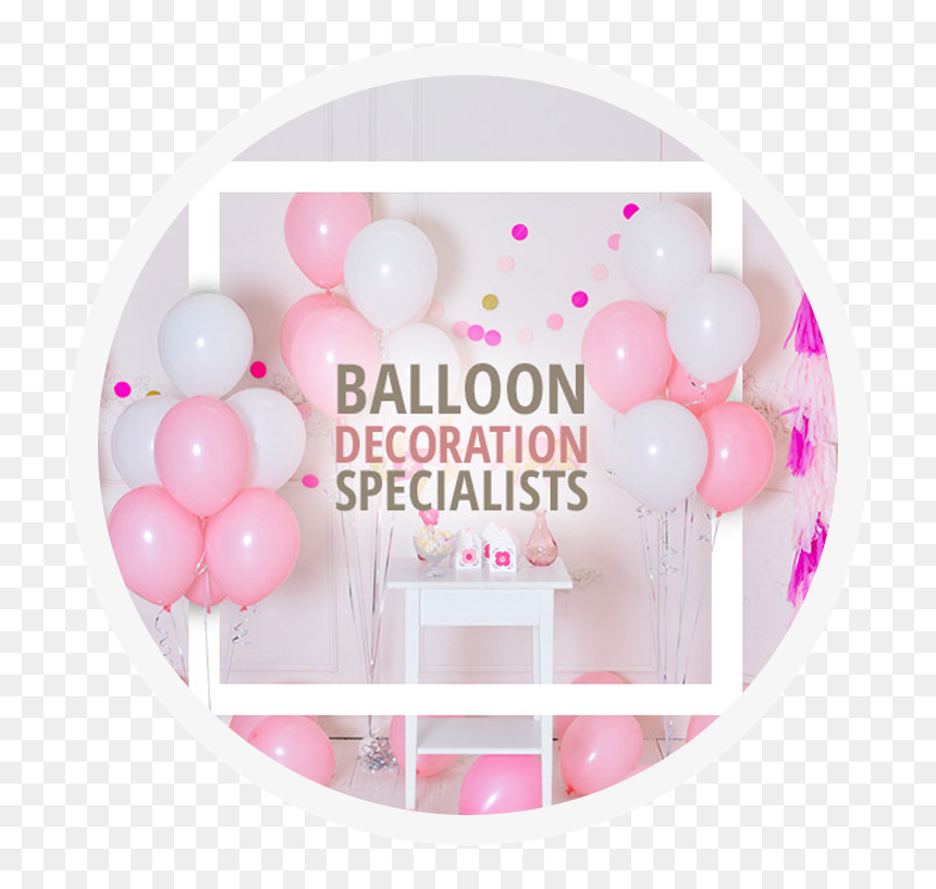 Balloons Deco Birthday, HD Png Download - decoraciones png