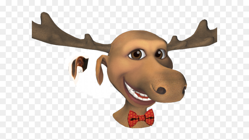 Moose Animation Png, Transparent Png - moose head png