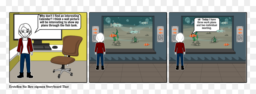 Cartoon, HD Png Download - fish tank png