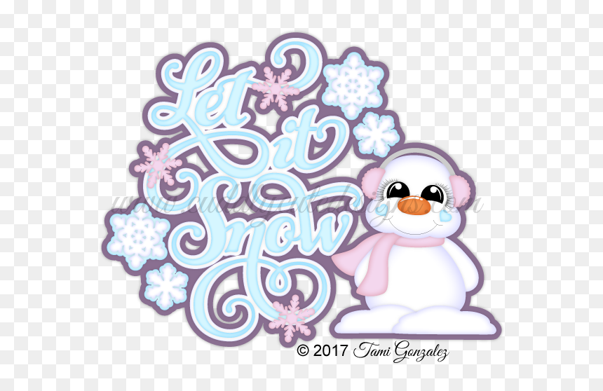 Cartoon, HD Png Download - let it snow png