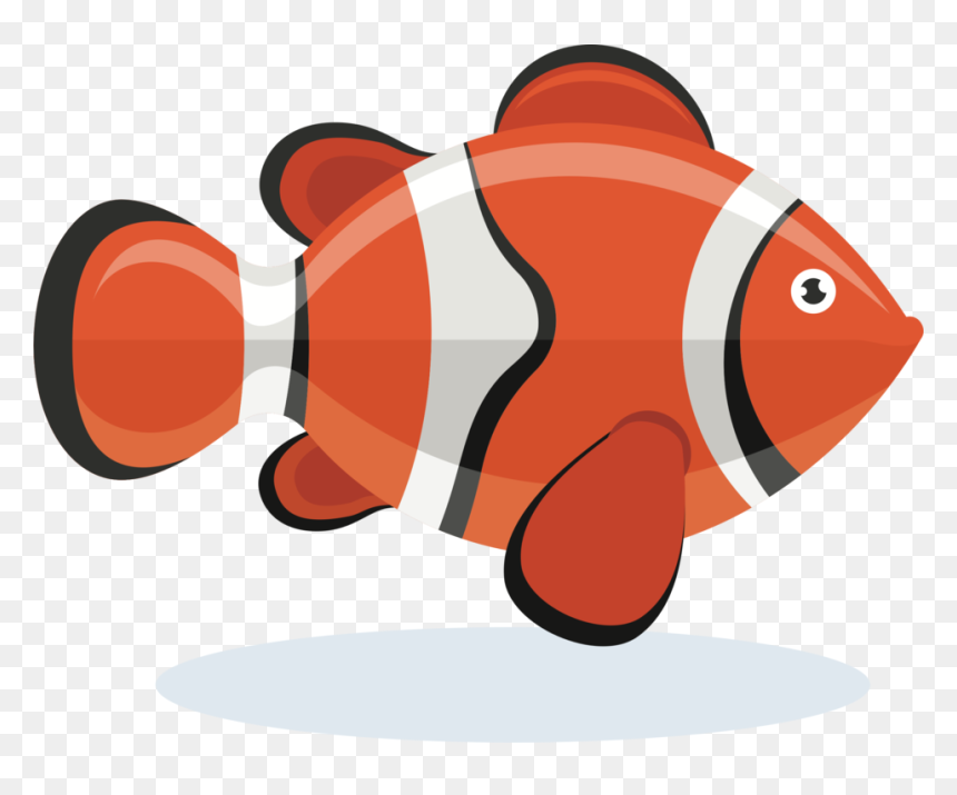 Clown Fish Clip Art - Clown Fish Clipart Png, Transparent Png - fish outline png