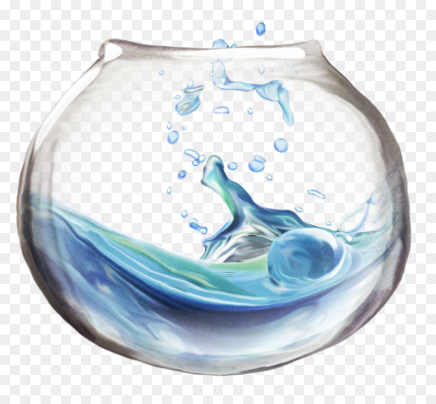 Aquarium Drawing Marine Mammal - Fish Bowl Png, Transparent Png - fish tank png