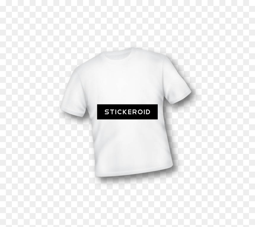 Blank White Shirt Png - Active Shirt, Transparent Png - tshirt template png