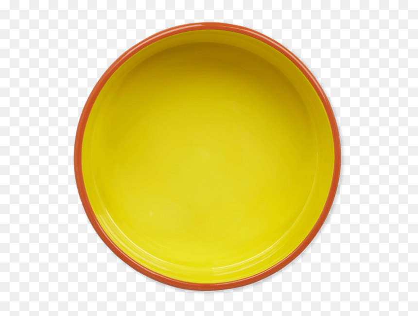 Platter - Dog Bowl Png Top View, Transparent Png - empty plate png