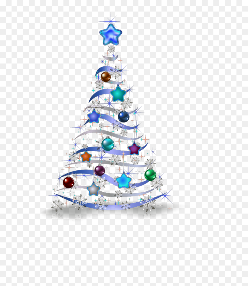#lights #ornaments #christmastree #christmas - Christmas Tree, HD Png Download - christmas tree lights png