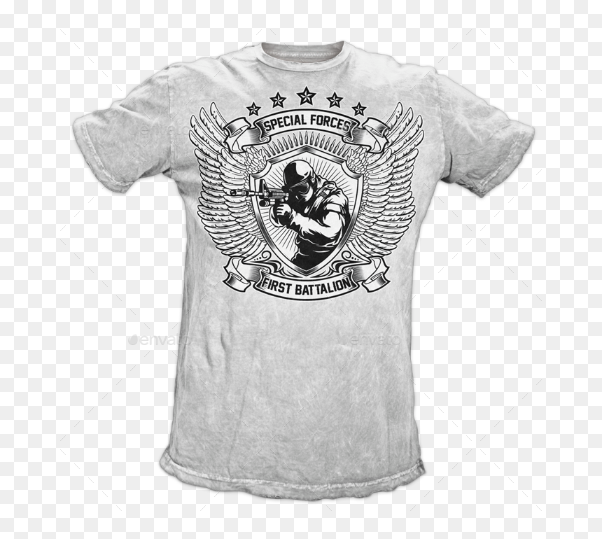 Active Shirt, HD Png Download - tshirt template png