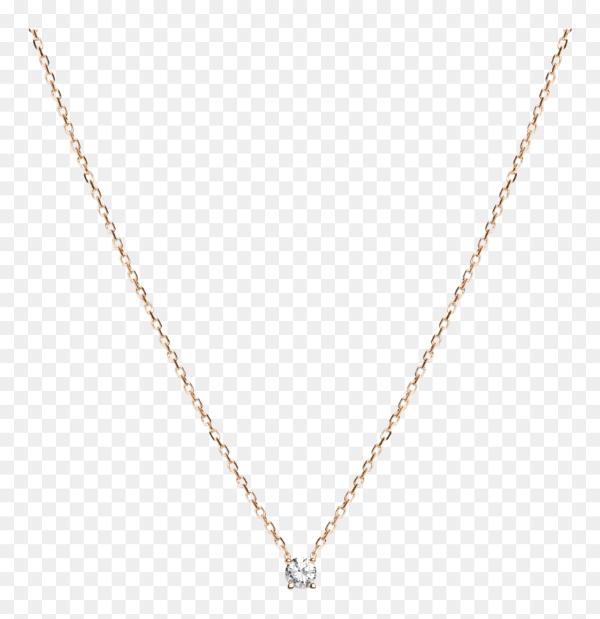 Necklace, HD Png Download - diamond chain png