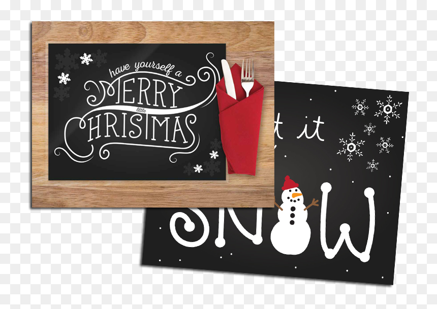 Calligraphy, HD Png Download - let it snow png