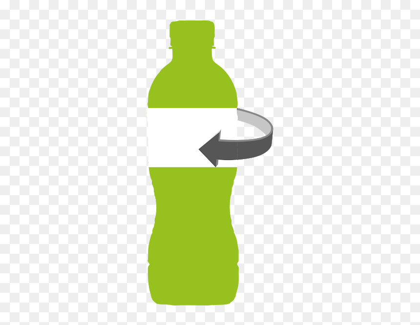 Wrap Arounds - Plastic Bottle, HD Png Download - plastic wrap png