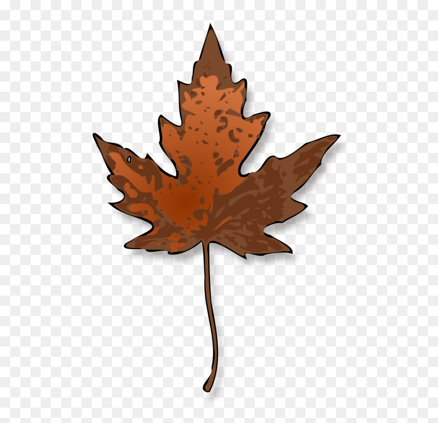 Tree,plant,leaf - Maple Leaf Clip Art, HD Png Download - red leaf png