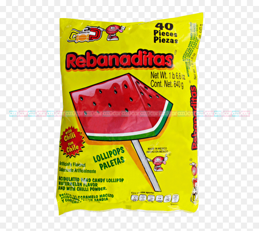 Mexican Spicy Watermelon Lollipops, HD Png Download - sandia png