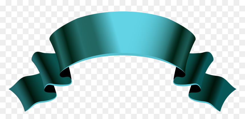 Transparent Blue Ribbon Banner Png, Png Download - blue ribbon banner png