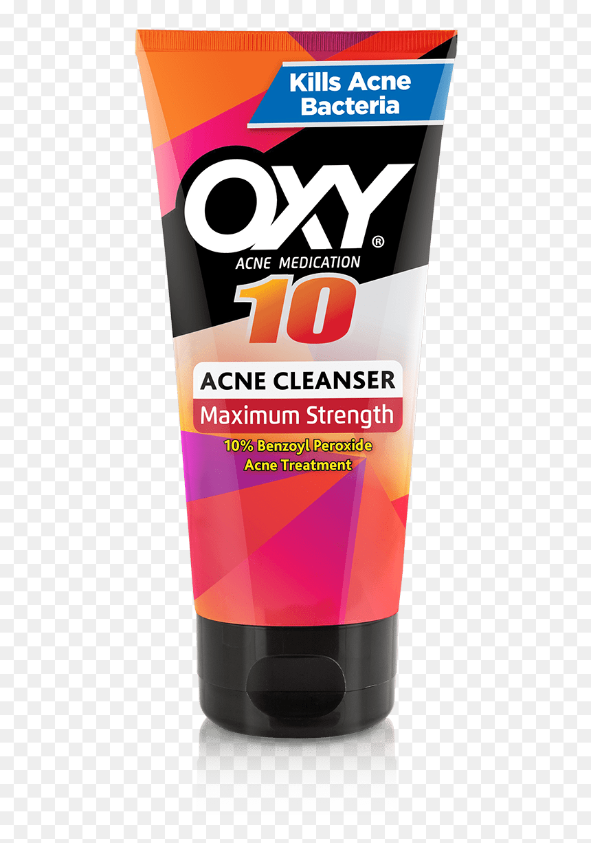 Oxy 10 Acne Cleanser, HD Png Download - pimple png