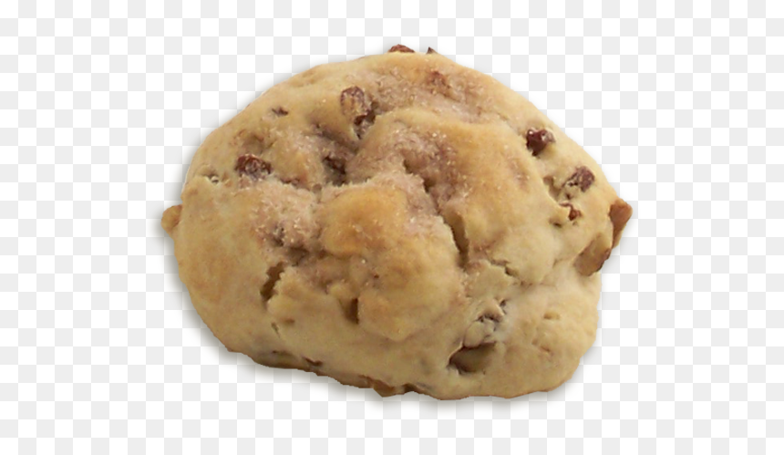 Raisin Cinnamon Walnut Scone - Chocolate Chip Cookie, HD Png Download - raisins png