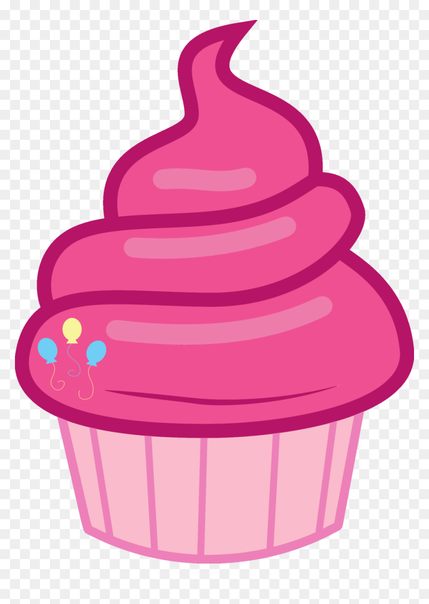 Transparent Cupcake Vector Png - Mlp Cupcake Cutie Mark, Png Download - cupcake vector png