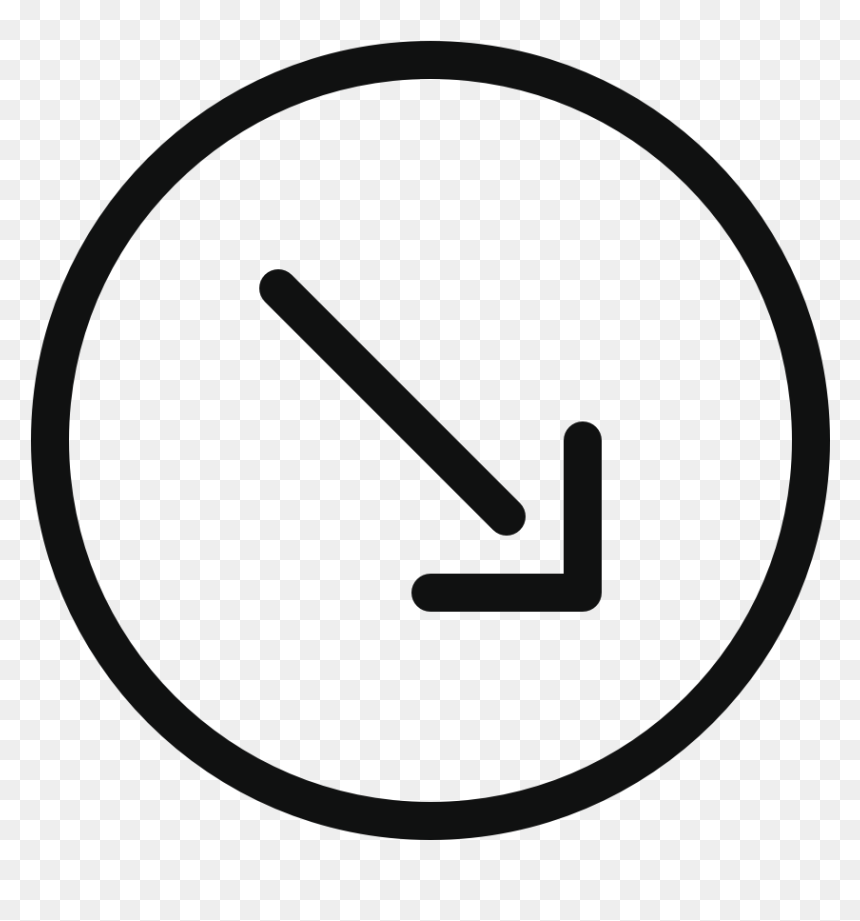 Stylish Arrow Png - Academy Films, Transparent Png - circle arrows png