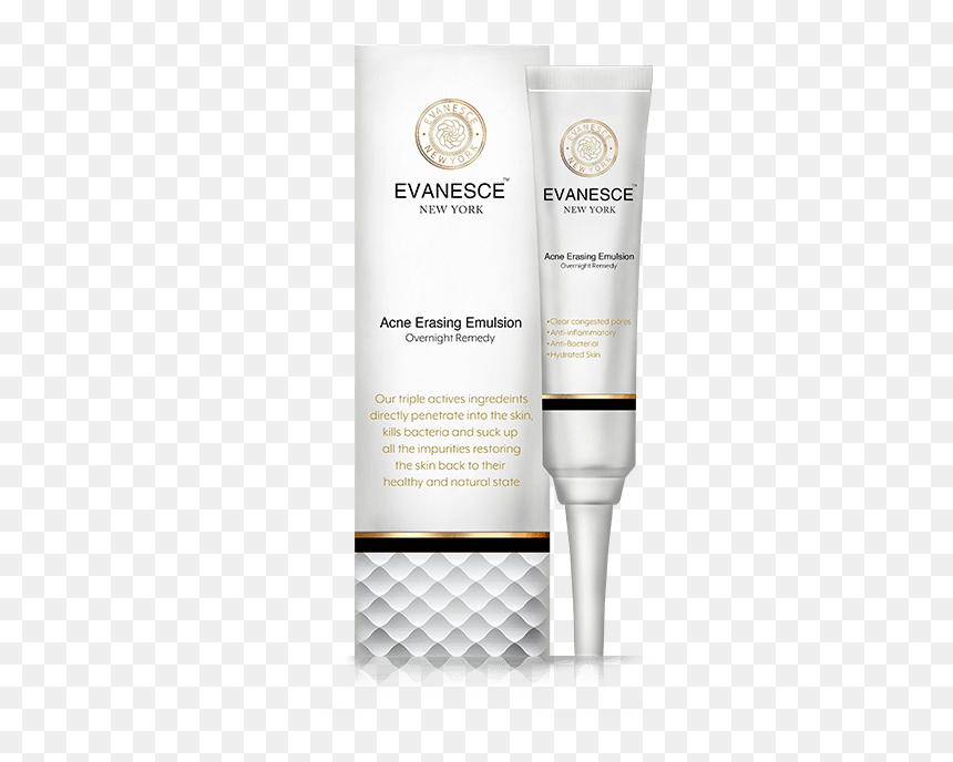 Evanesce New York Acne Erasing Emulsion, HD Png Download - pimple png