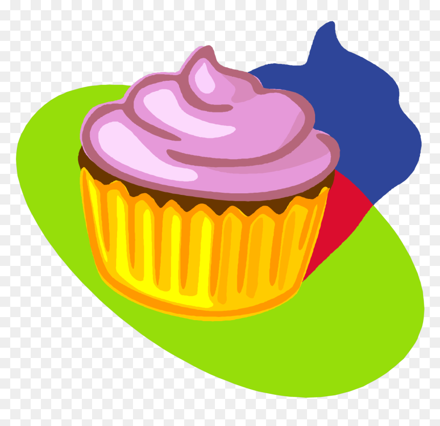 Muffin Clipart April - Cupcake Clipart Free, HD Png Download - cupcake vector png