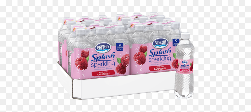 Splash Sparkling Water Nestle, HD Png Download - fruit splash png