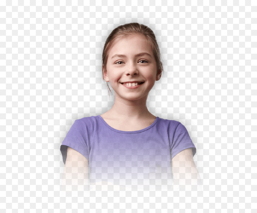 Vyvanse® For Adhd In Children - Girl, HD Png Download - teenage girl png