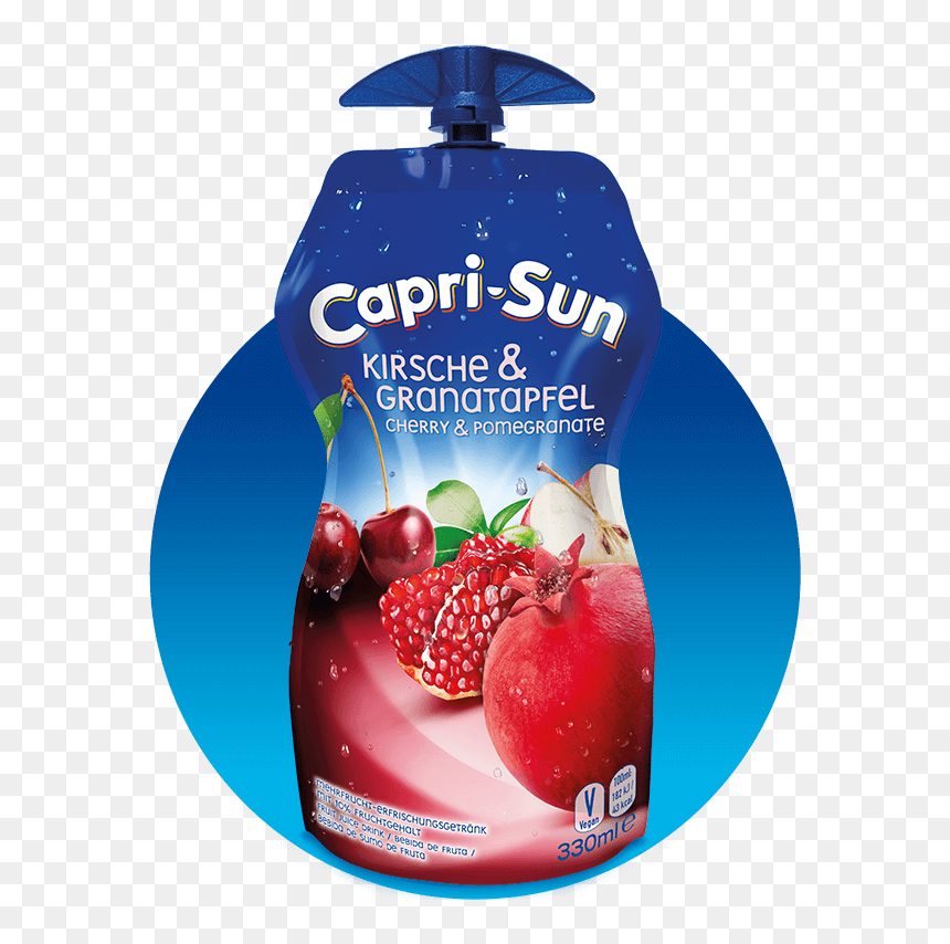 Capri Sun Cherry 330ml, HD Png Download - fruit splash png