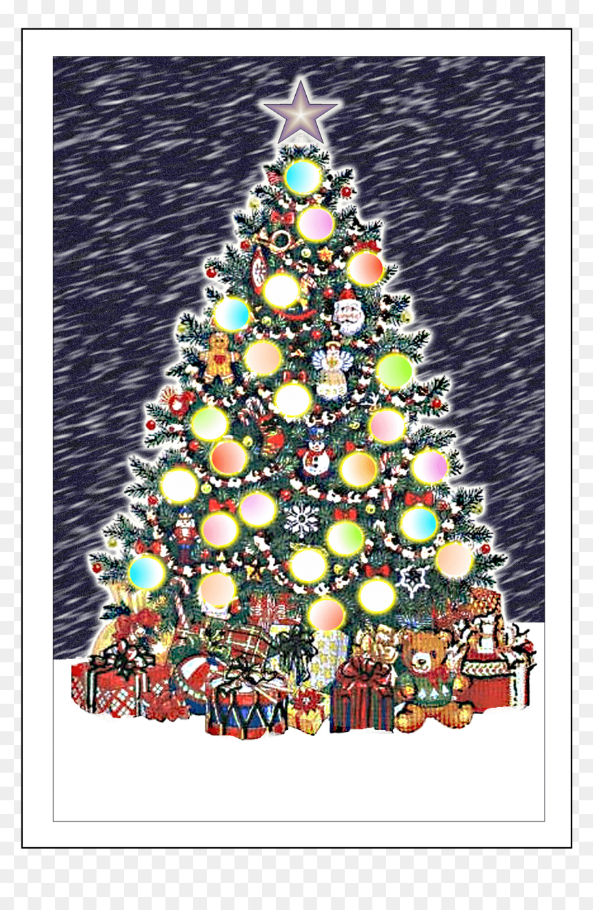 Cover Of Christmas Card - Christmas Ornament, HD Png Download - christmas card png