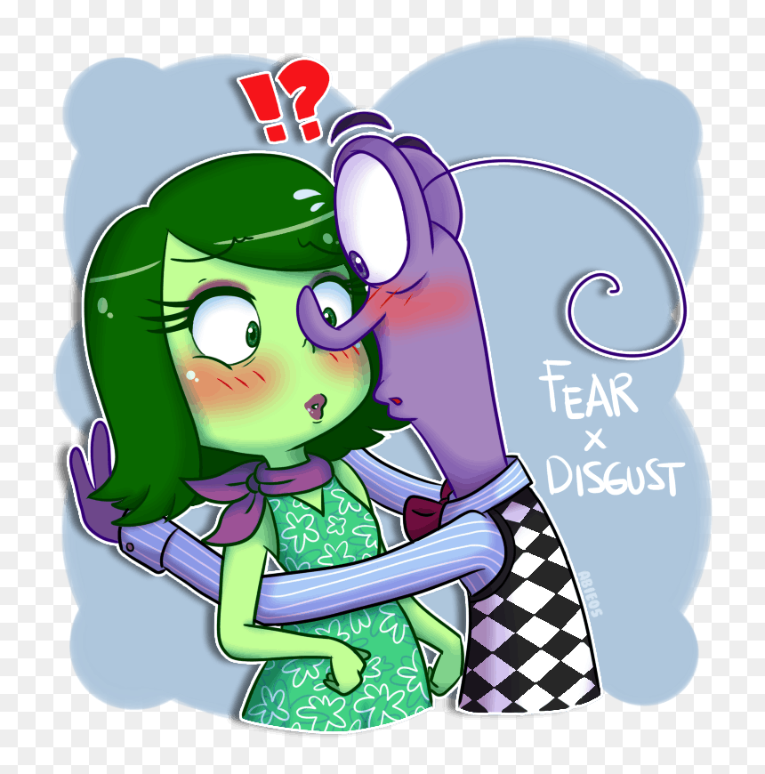 We Knew That, But Pixar Managed To Show It In The Most - Inside Out Fanart, HD Png Download - inside out disgust png
