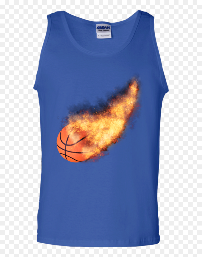 T-shirt , Png Download - T-shirt, Transparent Png - flaming basketball png