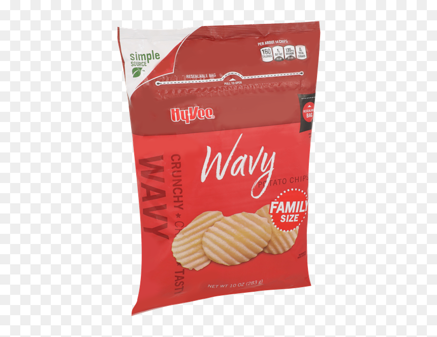 Hyvee Brand Chips, HD Png Download - potato chip png