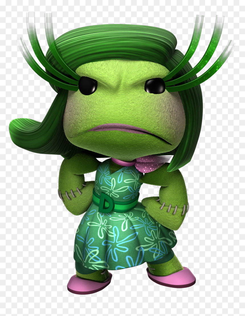 Little Big Planet Disney, HD Png Download - inside out disgust png