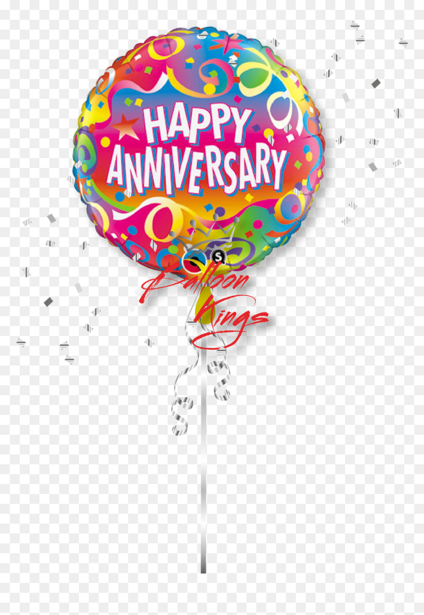 Transparent Balloon And Confetti Clipart, HD Png Download - confetti transparent background png