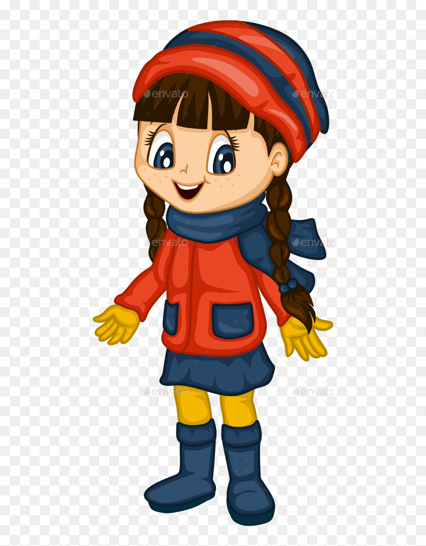 Cute Little Girl For 4 Seasons, HD Png Download - cute girl png