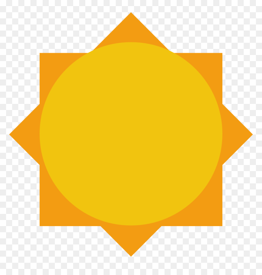 Sunshine Save Icon - Sun Flat Design Png, Transparent Png - sunpng