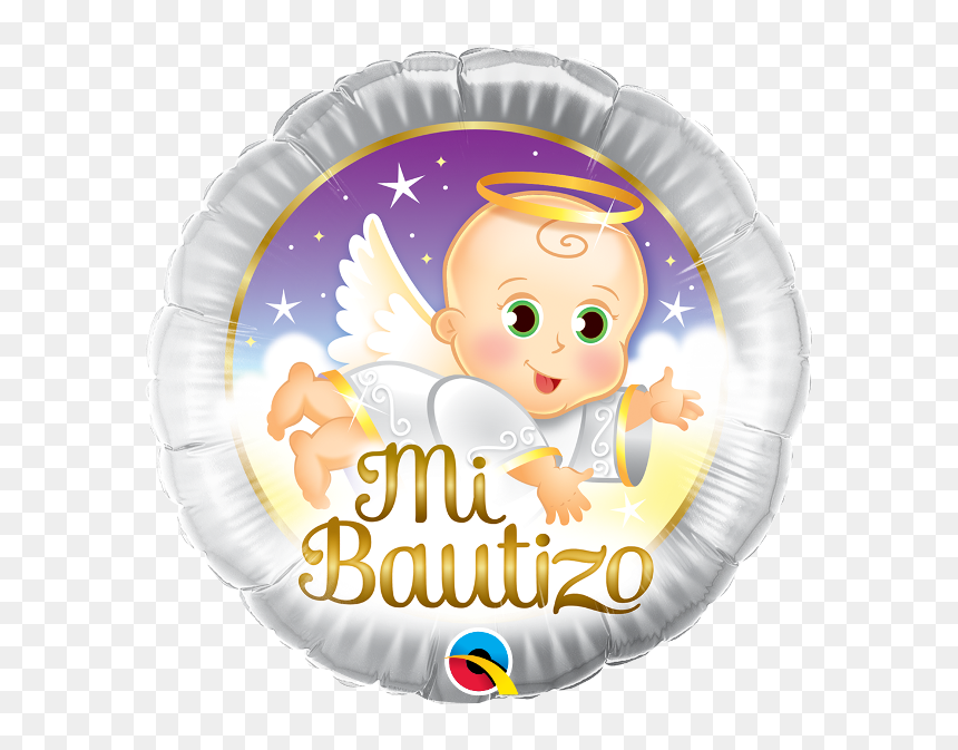 Mi Bautizo Balloons, HD Png Download - baby angel png