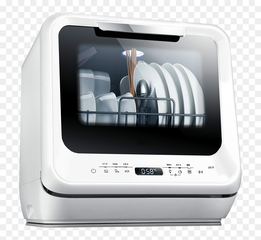 The Amazing "midea - Midea Mini Dishwasher, HD Png Download - dishwasher png