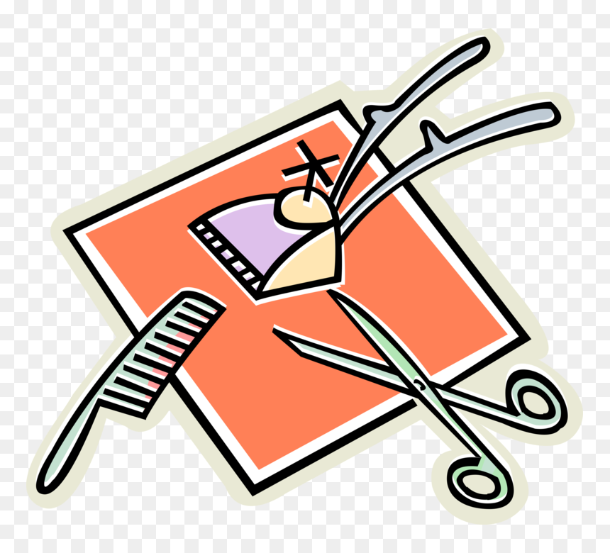 Vector Illustration Of Barber And Hairdresser Salon - Hairdresser, HD Png Download - hairdresser png