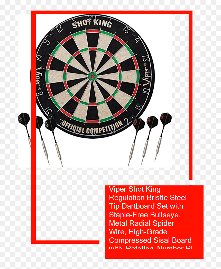 Shot King Dartboard, HD Png Download - dartboard png