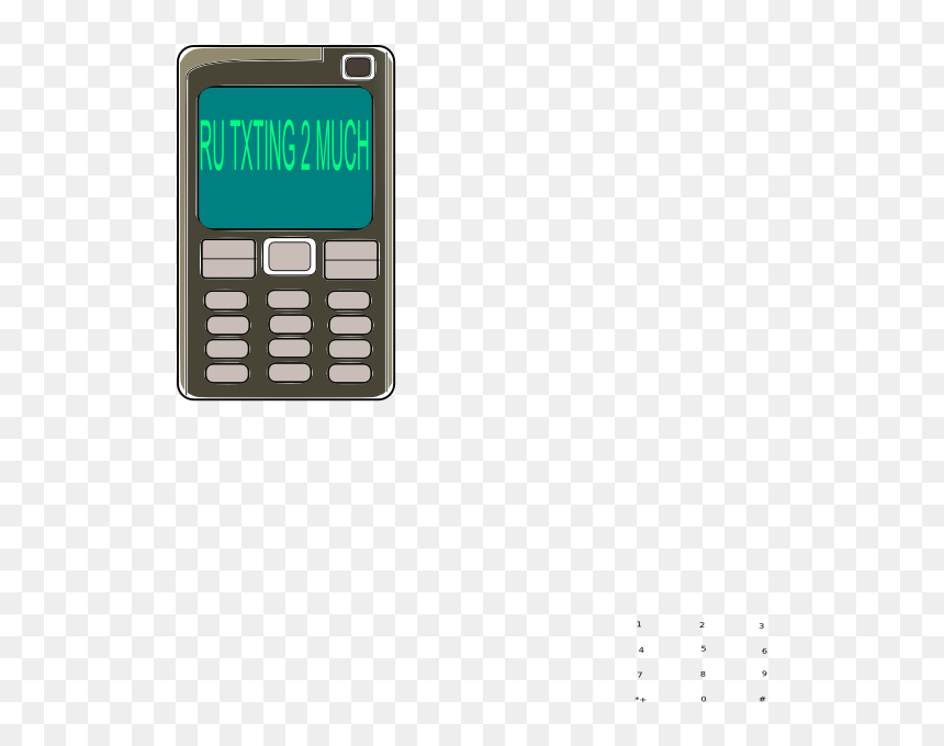 Mobile Phone, HD Png Download - texting png