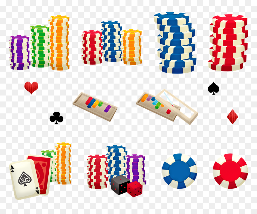 Poker Chips, Gambling, Card Game, Casino, Chips, Gamble - Jetons Jeux De Cartes, HD Png Download - casino chips png