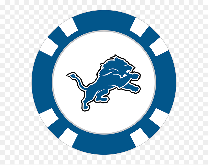Detroit Lions Ball Marker - Carolina Hurricanes Clip Art, HD Png Download - casino chips png