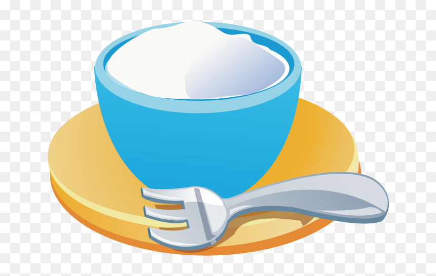 Food Cooked Rice Bowl - Food Icon, HD Png Download - bowl of rice png