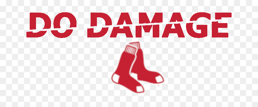 Do Damage - Do Damage Red Sox, HD Png Download - boston red sox png